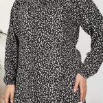 Tunikteks Tunik Dokuma viskon yumuşak rahat desenli tunik
