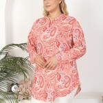 Tunikteks Tunik Dokuma viskon yumuşak rahat desenli tunik