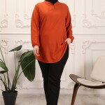 TUNİK Dokuma Viskon Yumuşak Kumaş Tunik