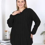 Tunikteks Tunik Dokuma kaş yumuşak rahat kumaş tunik