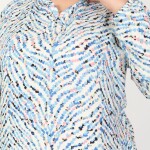 Tunikteks Tunik dokuma viskon yumuşak rahat desenli tunik