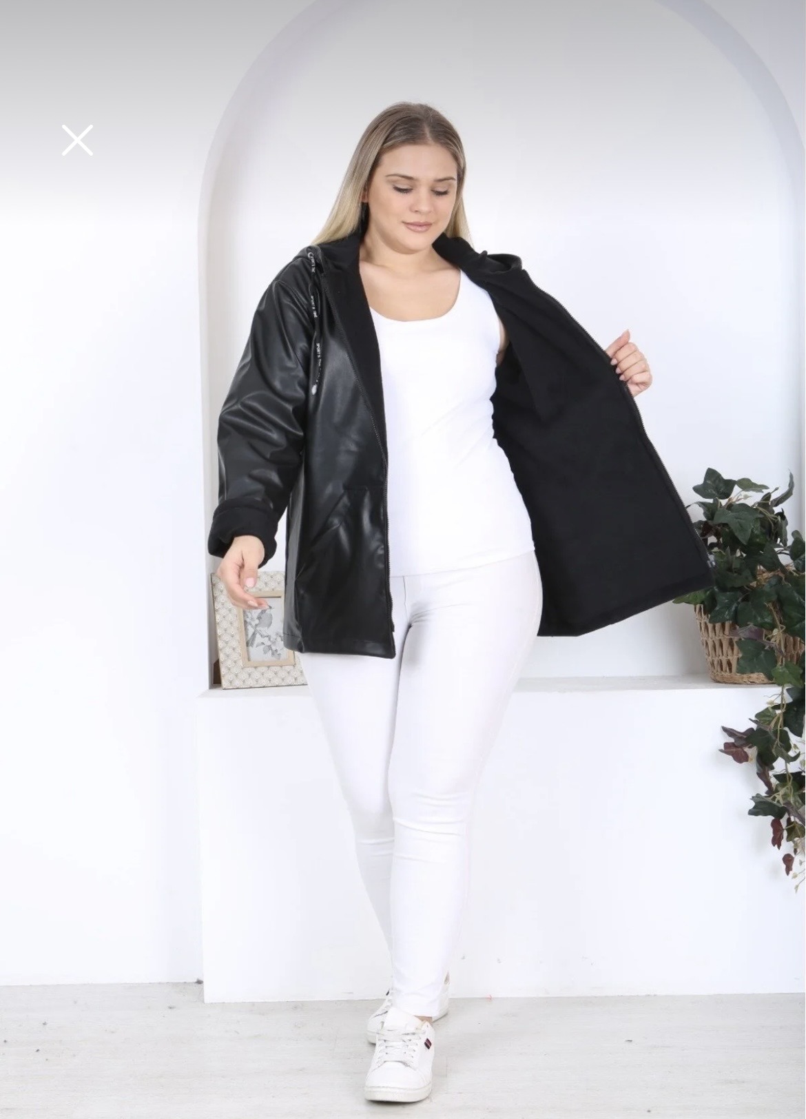 Unisex deri mont