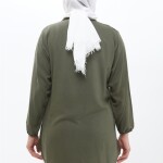 TUNİK Belmando Viskon Yumuşak Kumaş Pamuklu Dokuma Rahat Tunik